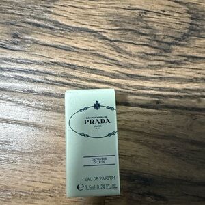 Prada pale mint green perfume box Mini 7 ml